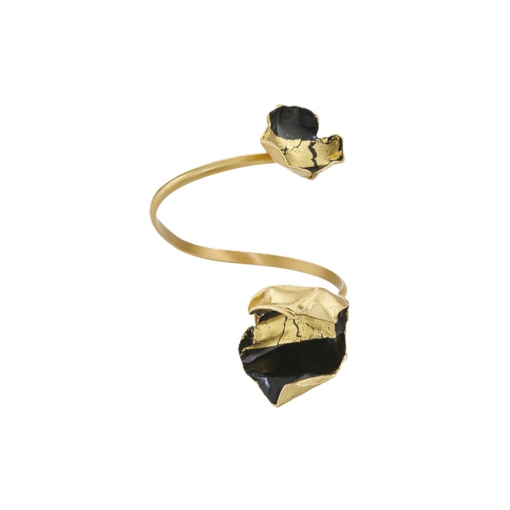 Bratara POPPY din alama placata cu aur 24k – Katerina Vassou