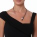 Colier DESTINY cu pietre Swarovski – alama placata cu gun metal, Katerina Vassou
