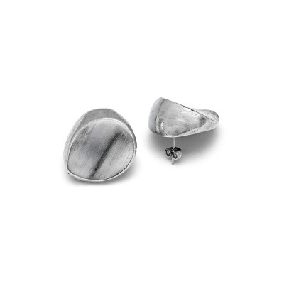 Cercei organici rotunzi Vestopazzo Italia – Aluminiu reciclat, design modern